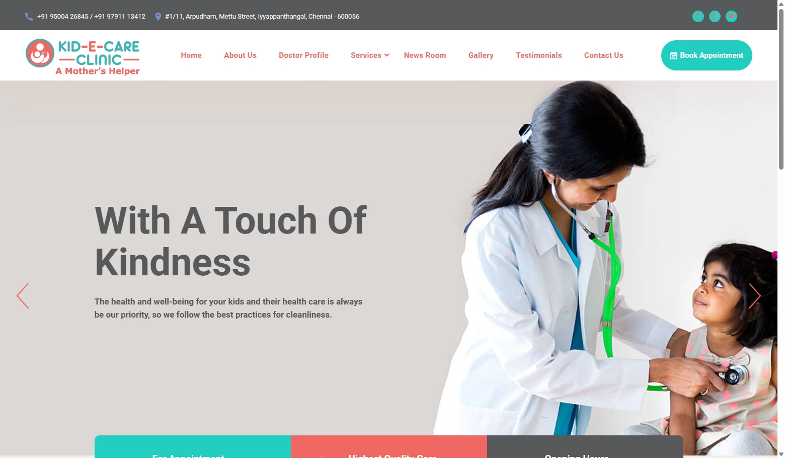 KID-E-CARE pediatric clinic chennai