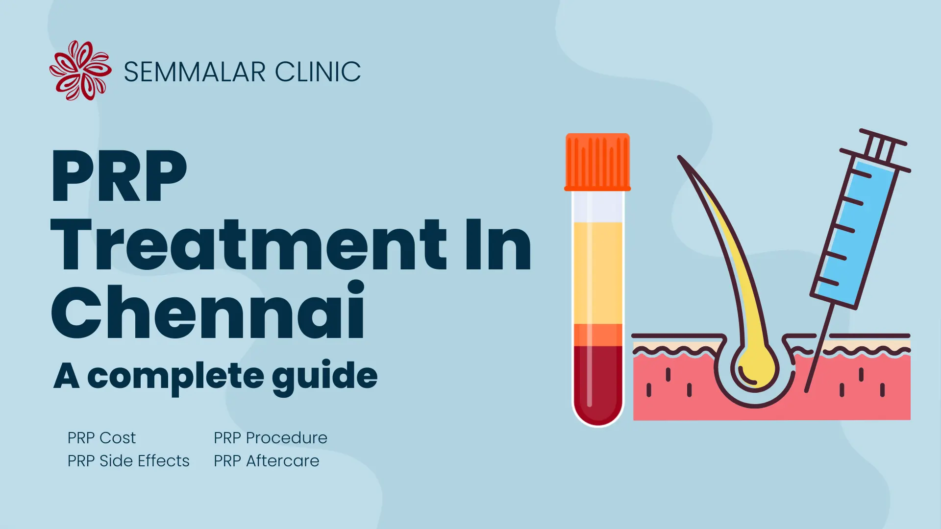 Treatment In Chennai - Complete Guide with PRP Treatment Cost Procedure PRP Clinics in Chennai